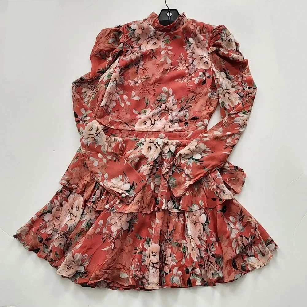 NWOT Yumi Kim - XS Petra Dress in Sweet‎ Blossom Brick Mini